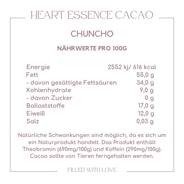 Peru Chuncho Cacao 33g (NEW)