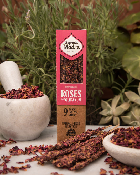 Rose & Frankincense Incense