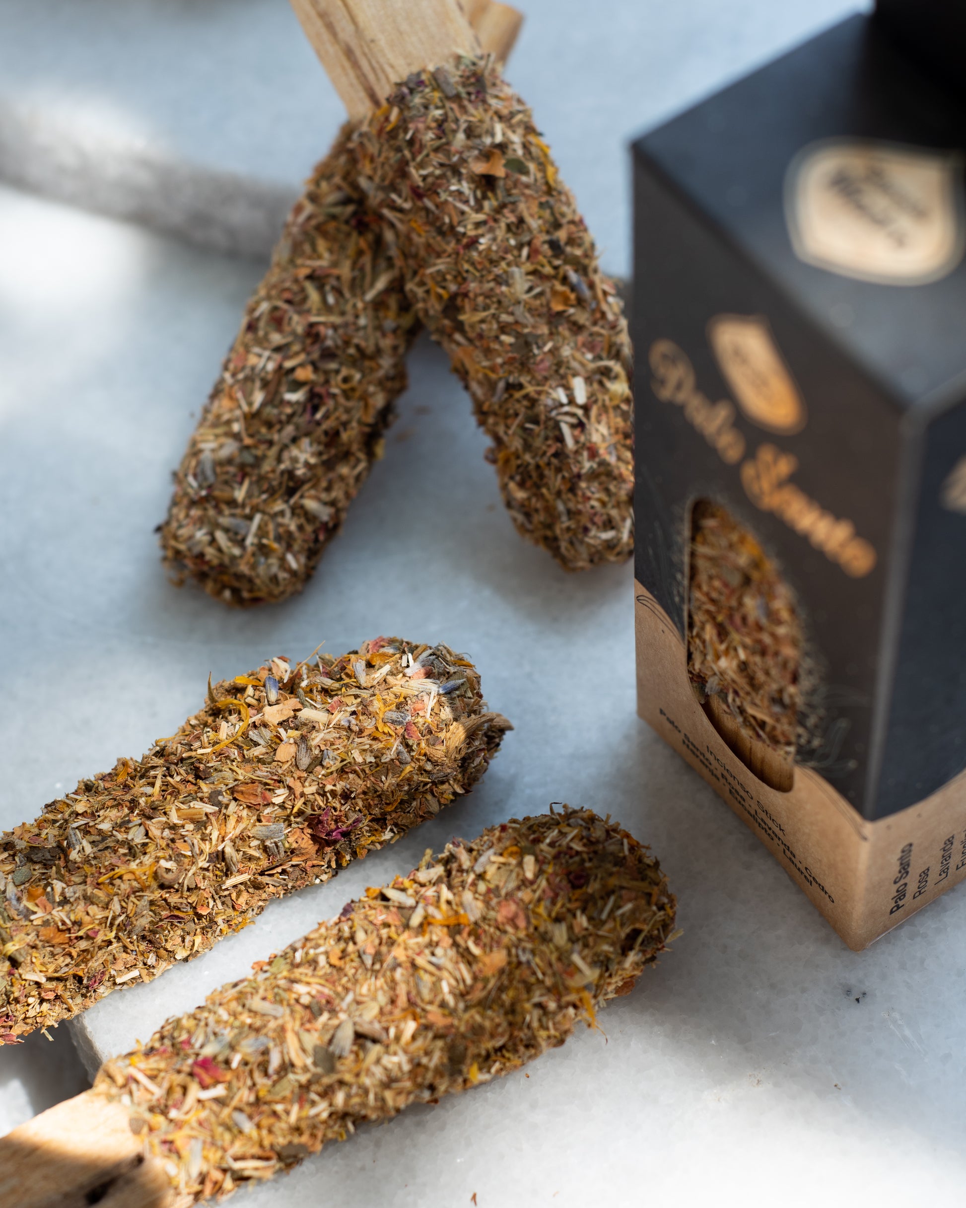 Sagrada Madre Palo Santo Flower Stick Verpackung Extra 2